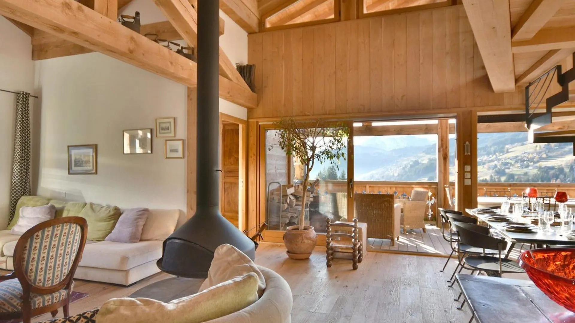 Superbe Duplex 8 Pers, Terrasse, Casiers Ski, Parking, Proche Des Pistes Et Centre, Les Gets - Fr-1-685-27